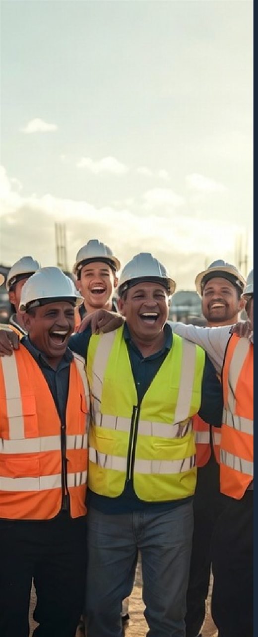 DRIVE crew together on site