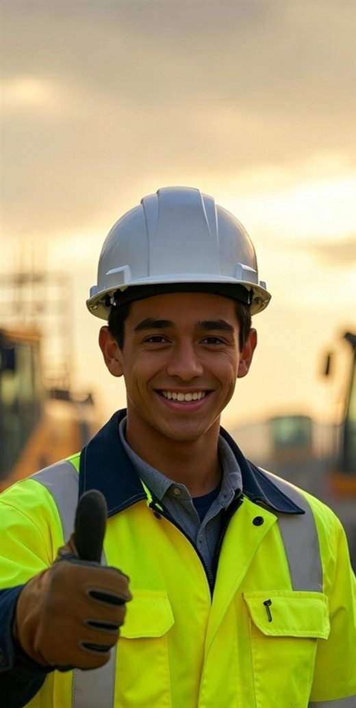 DRIVE worker on site